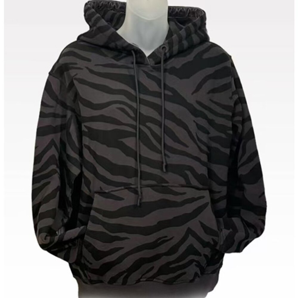 UGG® Women's Tatiana Hoodie in Black Zebra S